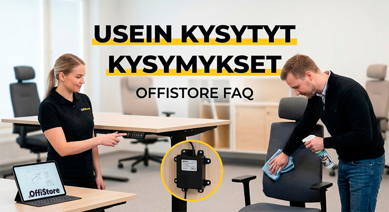 OffiStore Usein Kysytyt Kysymykset